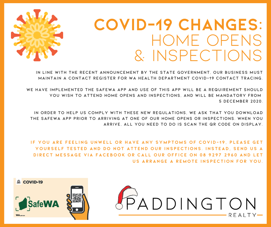 Covid-19 Changes: Home Opens & Inspections